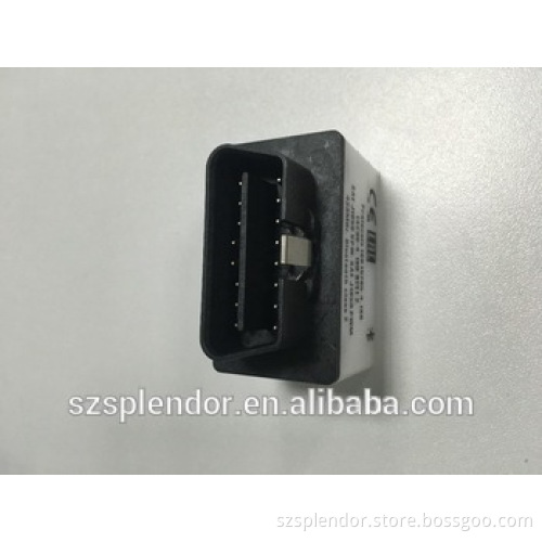 Plastic injection molding, OBD II connector